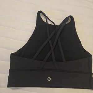 lululemon athletica Black Strappy Sports Bra